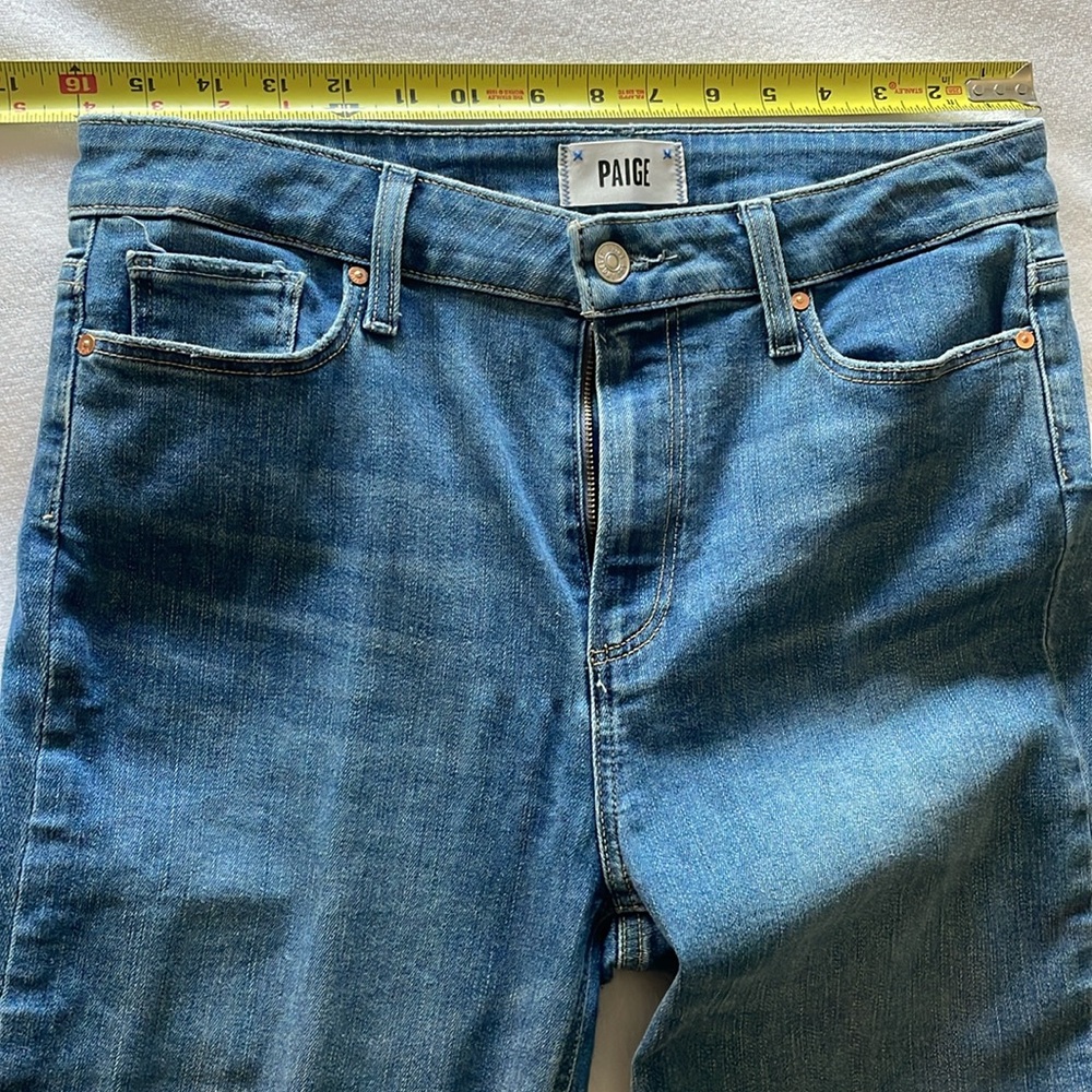Paige Claudine Flare Leg, Raw Hem - Size 31 - image 8